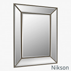 Зеркало настенное в зеркальной раме Nikson Античное Золото 